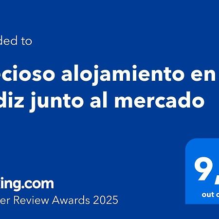 Precioso alojamiento en Cádiz junto al mercado Exterior foto
